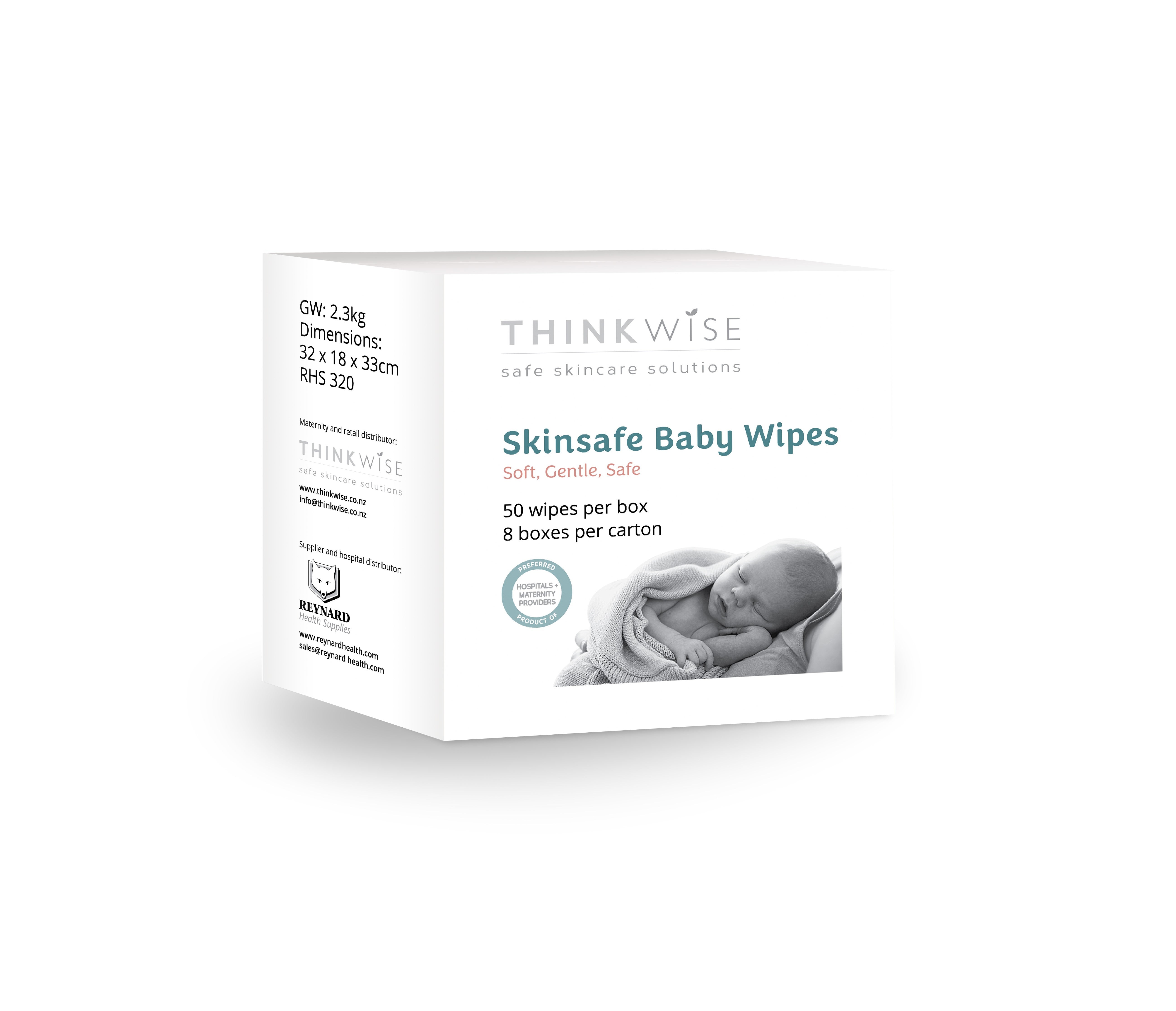 Thinkwise Skinsafe Baby Wipes
