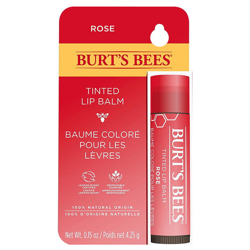 Burt's Bees Tinted Lip Balm Rose 4.25g