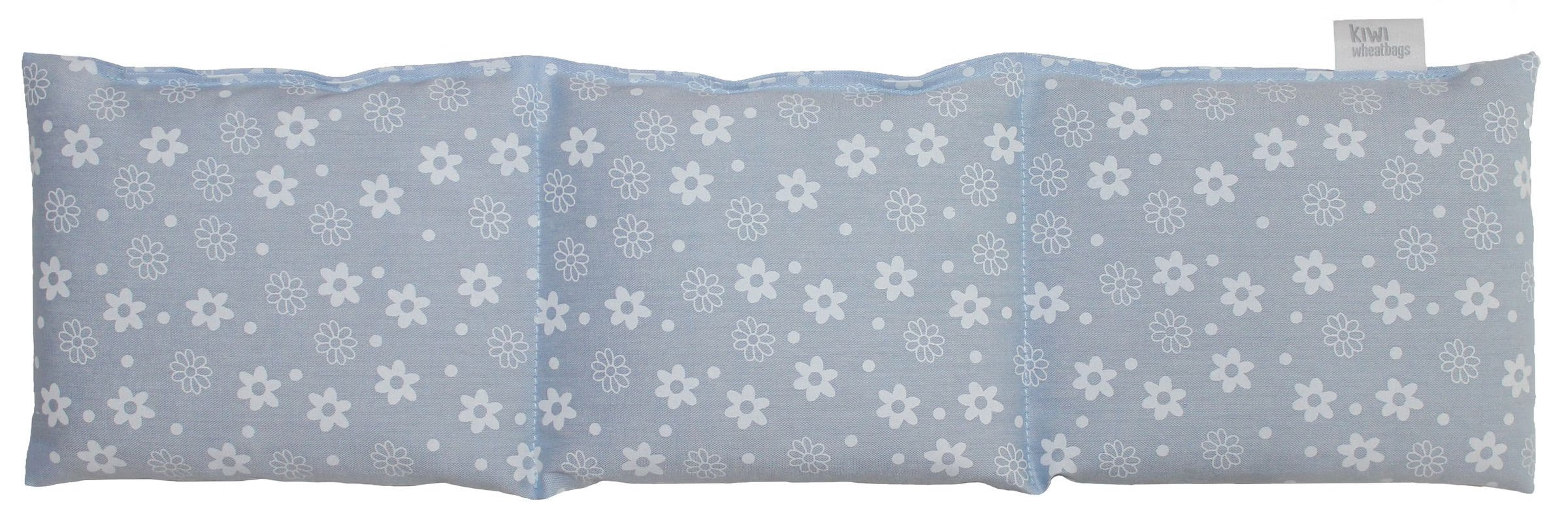 Kiwi Wheat Bag Cotton Daisies Blue