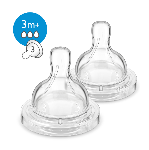 Avent Anti Colic Medium Flow Teat 2pk