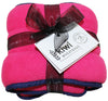Wheat Bag Fuchsia Polar Fleece
