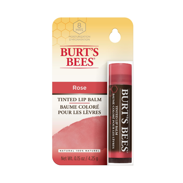 Burt's Bees Tinted Lip Balm Rose 4.25g